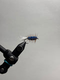 Blue buck bug calf tail w/flash