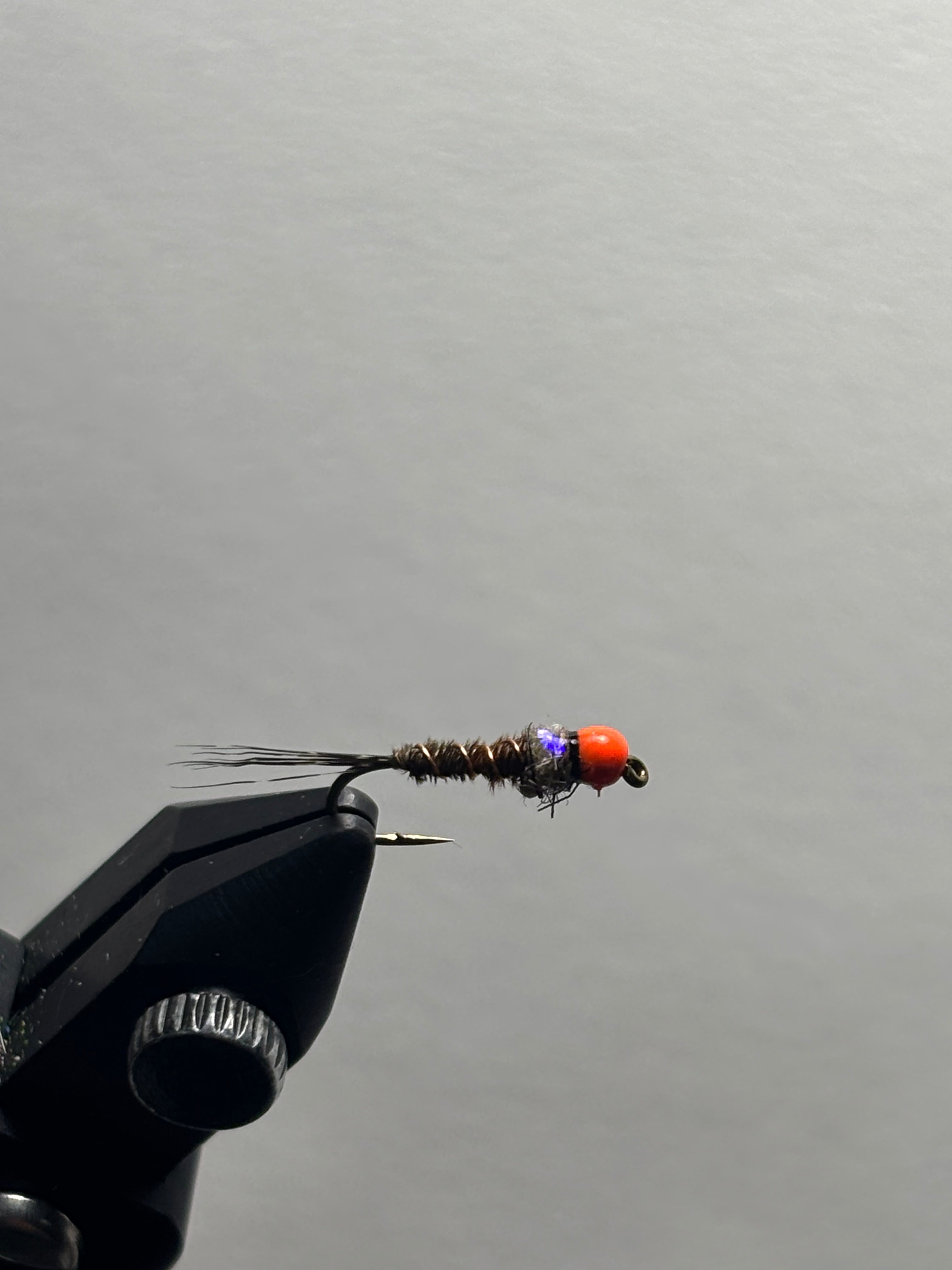 Pheasant tail Nymph orange bead